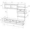 Стенка для гостиной Атланта