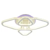 Светодиодная люстра 8042/2+2 WHT