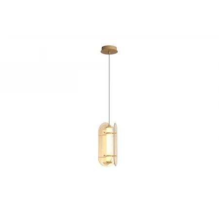 P24007-1C(AR) GD+AMBER (1) Подвесной светильник NW 
