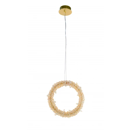 2876E/30W GOLD+CLEAR (1) Люстра NW # 