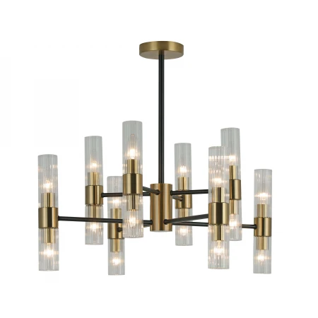 74785/8+8 BLACK+COPPER (1) Люстра (RL) # 