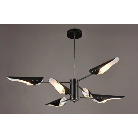 ВР-N3505/6 BK+CR (4) светильник потолочный [01092049] - Техно/Модерн люстры