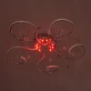 Светодиодный потолочный светильник с подсветкой Eurosvet 90129/5 хром Светодиодный потолочный светильник с подсветкой Eurosvet 90129/5 хром