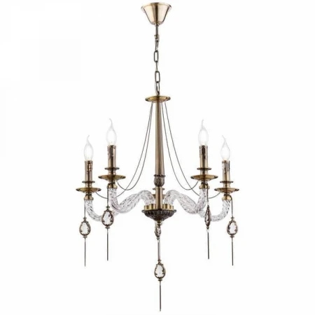 Подвесная люстра Freya Charis FR2007PL-05BZ