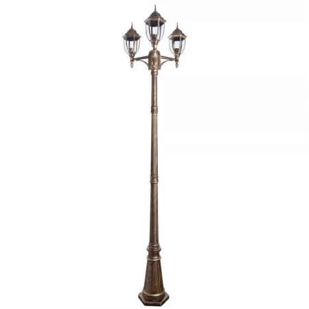 Садово-парковый светильник Arte Lamp Pegasus A3151PA-3BN