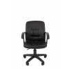 Кресло офисное Chairman СТ-51, черный, экокожа