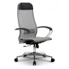 Кресло офисное Комплект 12, светло-серый, ткань