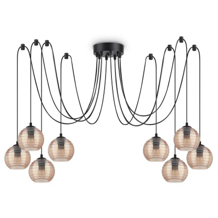 Люстра Ideal Lux RIGA SP8 AMBRA