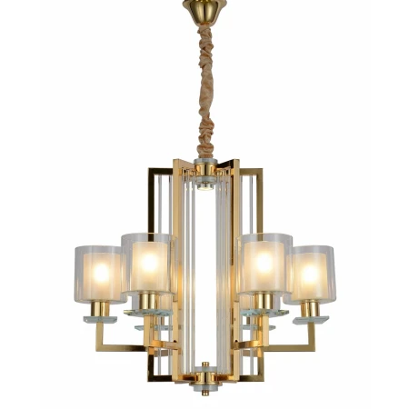 Люстра LUMINA DECO LDP 8012-6 F.GD Manhattan