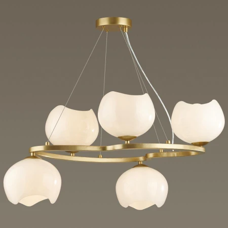 Люстра Odeon Light 4873/5 WATERLILY