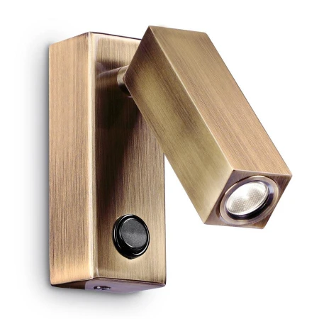 Бра Ideal Lux PAGE AP SQUARE BRUNITO