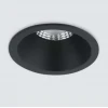 Встраиваемый светодиодный светильник Elektrostandard 15266/LED черный 4690389175534