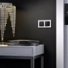 Перекрестный переключатель Werkel одноклавишный черный матовый W1113008 4690389156687