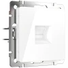 Телефонная розетка RJ-11 Werkel белый W1182001 4690389155383