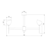 Подвесная люстра Eurosvet Arrista 60130/8 хром Smart