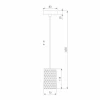 Подвесной светодиодный светильник Eurosvet Bonaldo 50247/1 Led белый