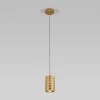 Подвесной светодиодный светильник Eurosvet Bonaldo 50247/1 Led золото