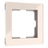 Рамка Werkel Acrylic на 1 пост айвори W0022743 4690389186271