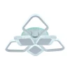 Потолочная светодиодная люстра Profit Light 5893/3+3A WHT