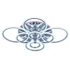 Потолочная светодиодная люстра Profit Light 8076/8 CHR