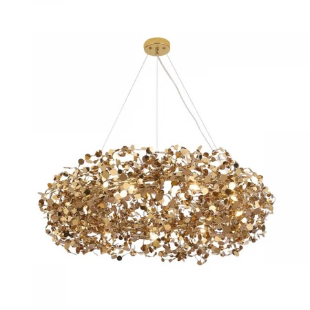 Подвесная люстра Crystal Lux GARDEN SP9 D800 GOLD