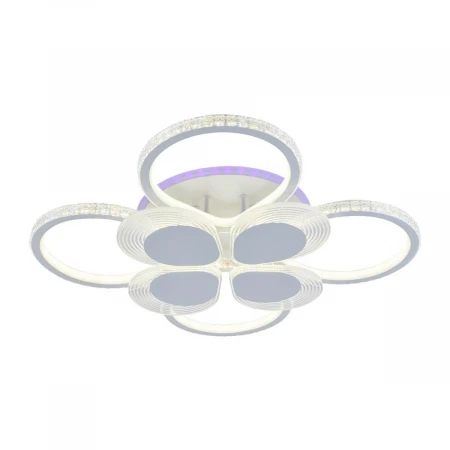 Потолочная светодиодная люстра Profit Light 5891/4+4A WHT
