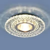 Встраиваемый светильник Elektrostandard 2197 MR16 CL/SL прозрачный/серебро 4690389101021