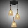 Подвесная люстра Reluce 09011-0.9-03 Amber