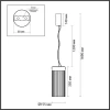 Подвесной светильник Odeon Light PILLARI 5047/10L Подвесной светильник Odeon Light PILLARI 5047/10L