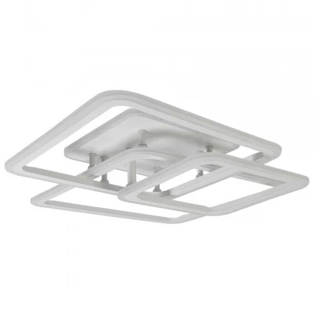 Потолочная светодиодная диммируемая люстра Glanzen LED-0090-SQUARE-white