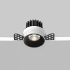 Встраиваемый светодиодный светильник Maytoni Round DL058-7W4K-TRS-B
