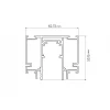 Шинопровод встраиваемый Ambrella light Track System GL3252