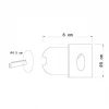 Уличный светодиодный светильник Arte Lamp Piazza A3402IN-1WH