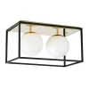 Потолочная люстра Lumina Deco Maldini LDC 8060-2 F.GD+BK