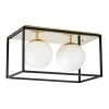 Потолочная люстра Lumina Deco Maldini LDC 8060-2 F.GD+BK