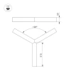 Подвесной светодиодный светильник Arlight SP-Rays-3-Hang-5050-510-35W Day4000 049207