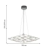 Подвесной светодиодный светильник Favourite Thinner 4305-8P Подвесной светодиодный светильник Favourite Thinner 4305-8P