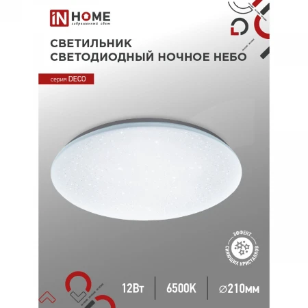 Потолочный светильник IN HOME 4690612033457