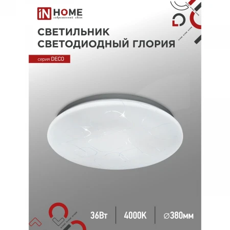 Потолочный светильник IN HOME 4690612025100