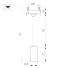 Встраиваемый светодиодный спот Arlight LGD-Periscope-R35-6W Warm3000 045200