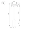 Встраиваемый светодиодный спот Arlight LGD-Periscope-R55-9W Warm3000 045202