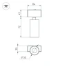 Трековый светодиодный светильник Arlight Mag-Spot-45-R85-7W Warm3000 046586