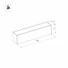 Трековый светодиодный светильник Arlight Mag-Flat-25-L800-24W Warm3000 046337 Трековый светодиодный светильник Arlight Mag-Flat-25-L800-24W Warm3000 046337
