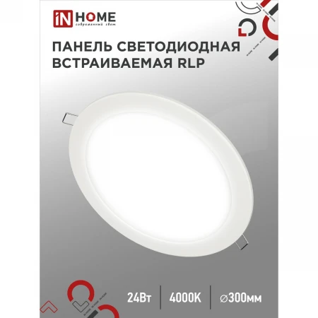 Светодиодная панель IN HOME 4690612007991