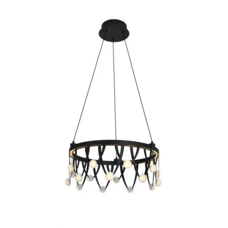 Люстра подвесная Alfa Light F3924-82 BLACK 47W Φ45*H15 0