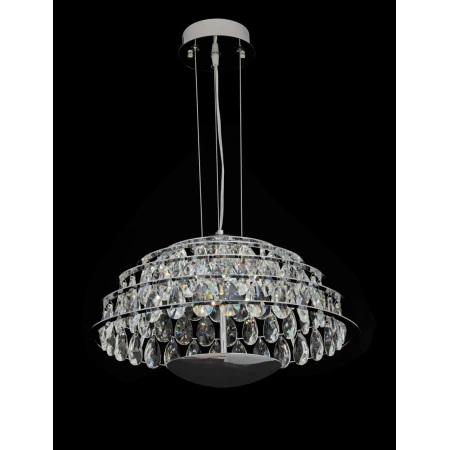 Люстра подвесная Alfa Light F4024-19 500mm CH LED