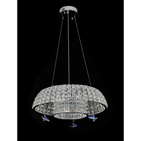 Люстра подвесная Alfa Light F4024-14 500mm CH LED