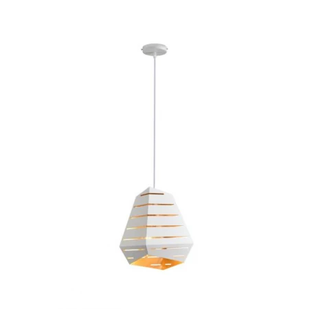 Светильник подвесной Alfa Light F3524-41 White+Gold E27*1
