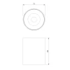 Потолочный светодиодный светильник Elektrostandard Primo 25116/LED a069414