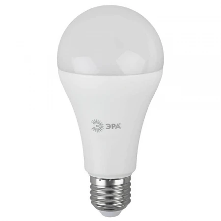 Лампа светодиодная ЭРА E27 21W 4000K матовая LED A65-21W-840-E27 Б0035332